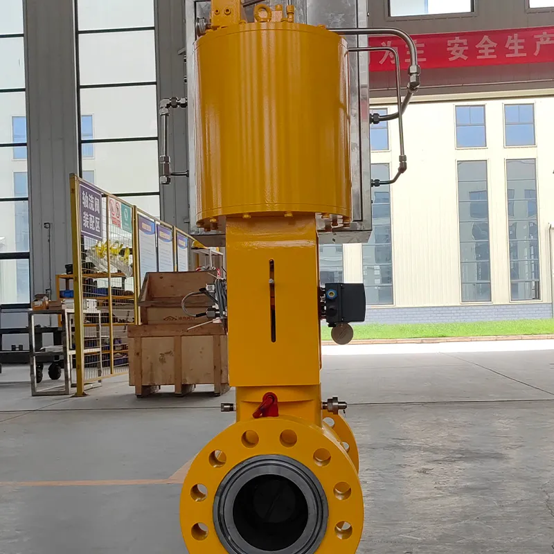 Осевой антипомпажный клапан