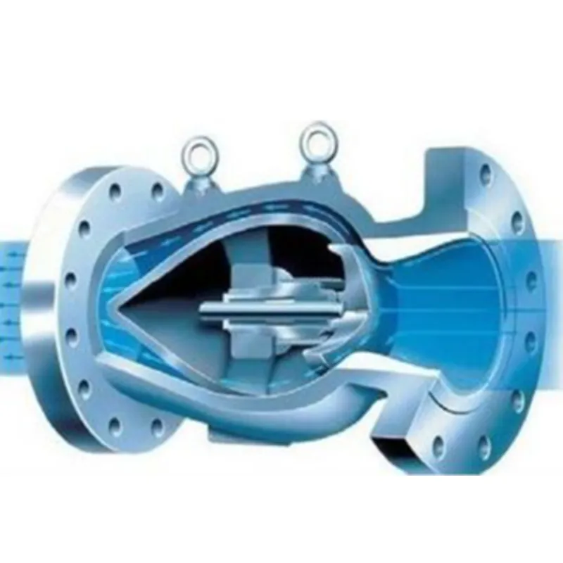 Осевой обратный клапан