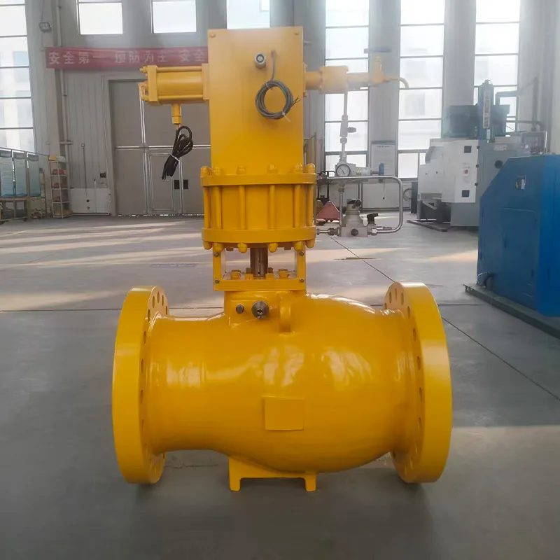 Осевой предохранительный запорный клапан