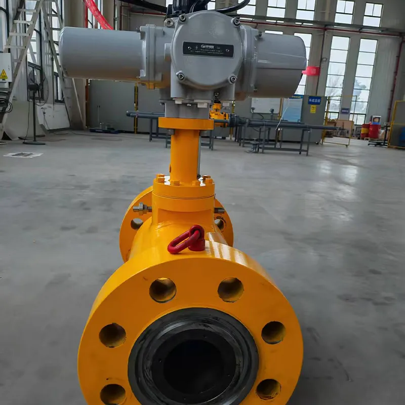 Осевой регулирующий клапан