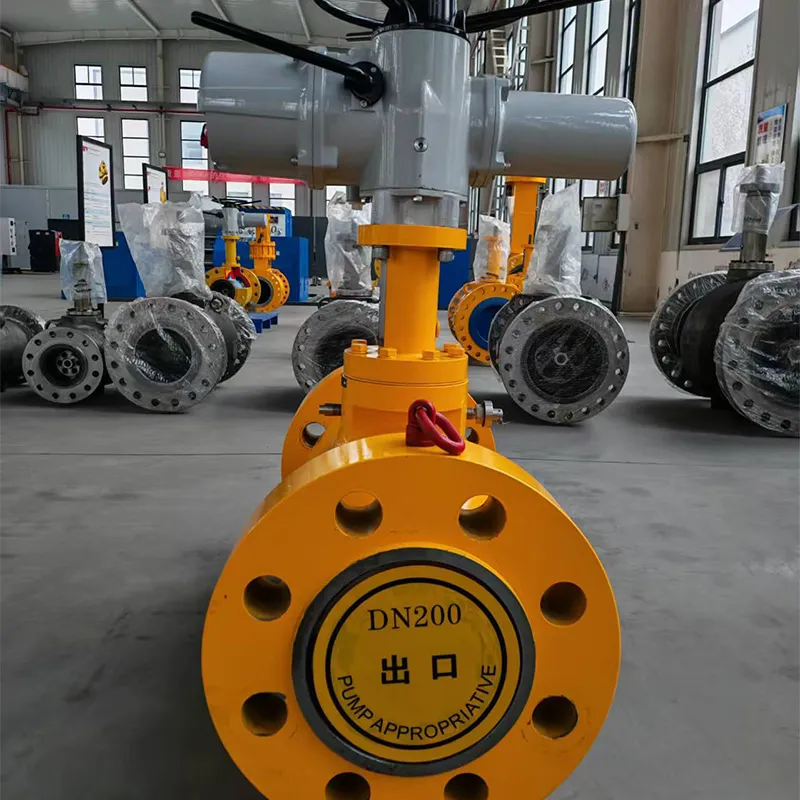 Осевой регулирующий клапан