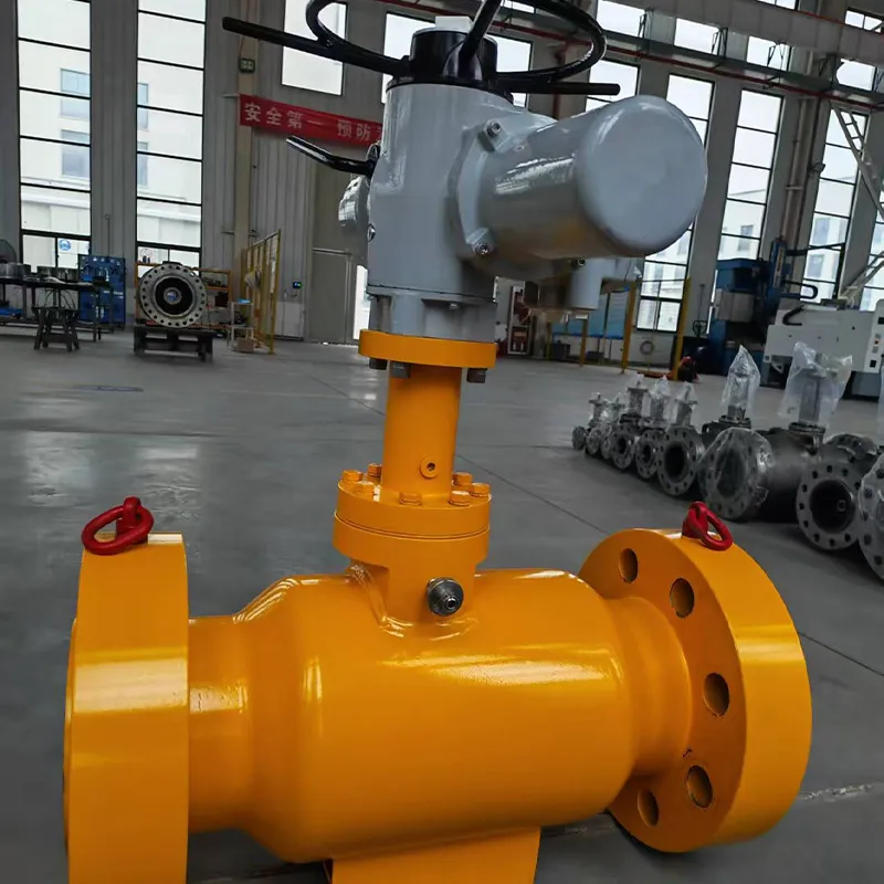 Осевой регулирующий клапан