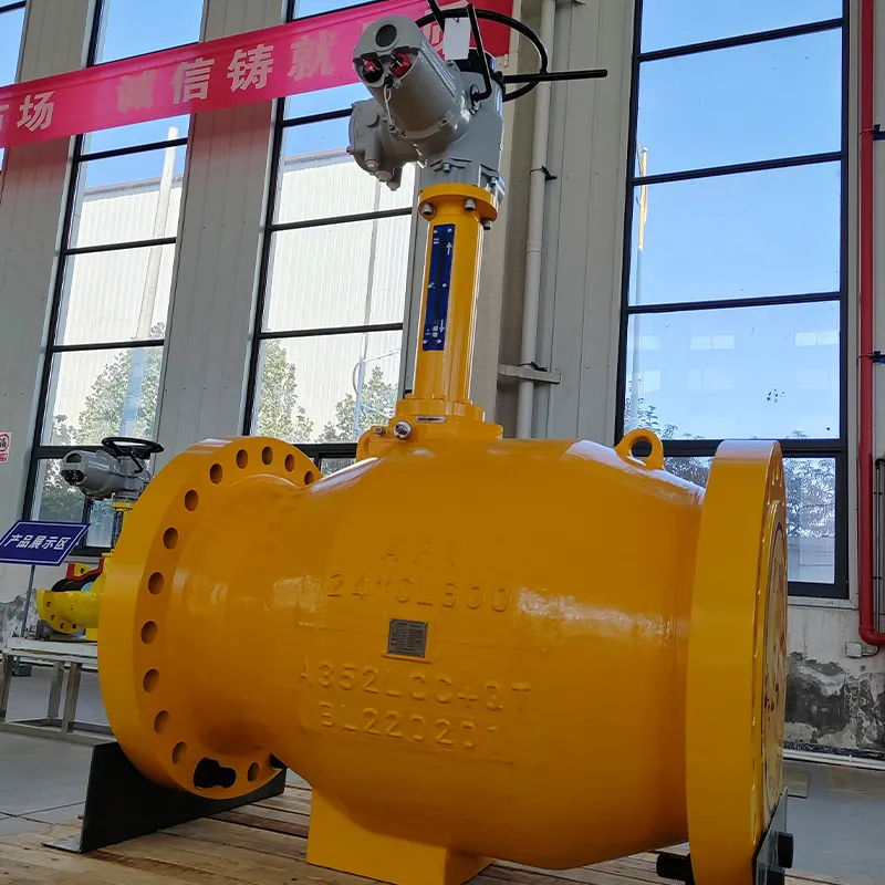 Осевой регулирующий клапан