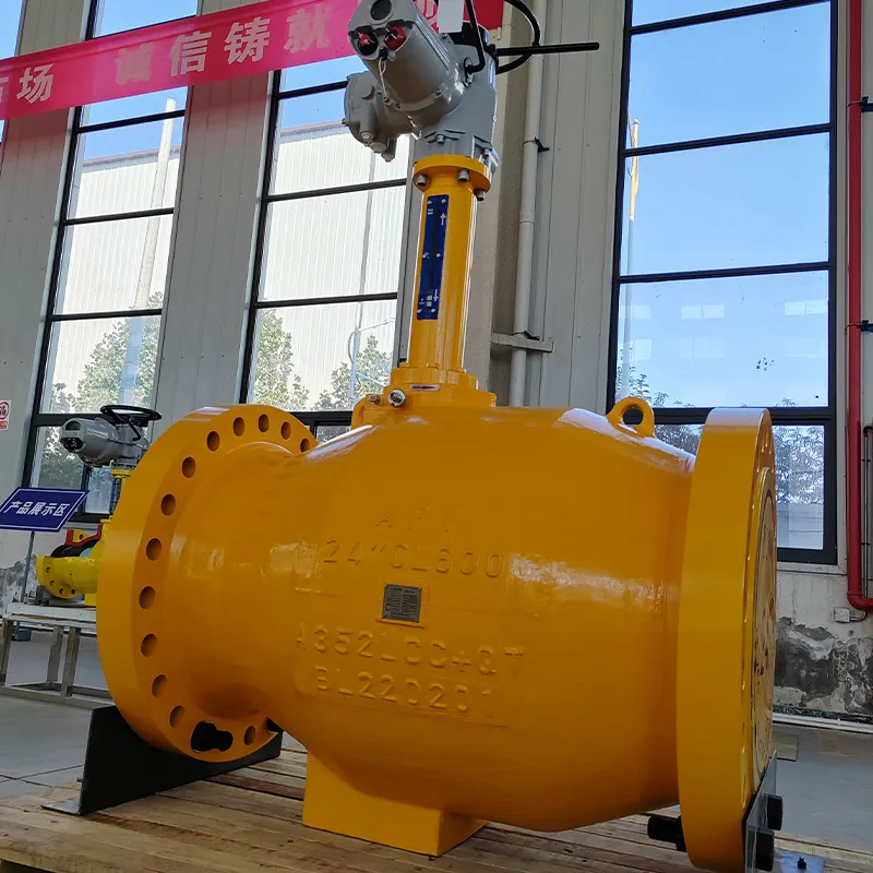 Осевой регулирующий клапан