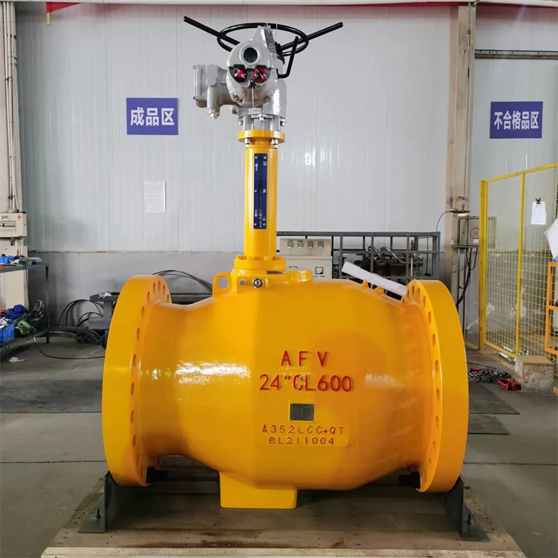 Осевой регулирующий клапан