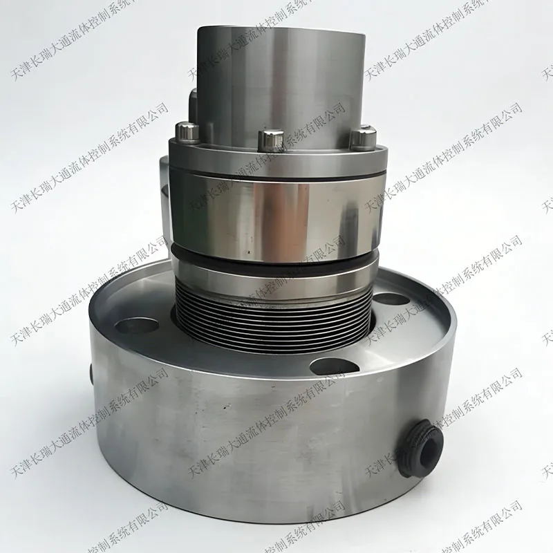 Интегрированное механическое уплотнение с металлическим сильфоном