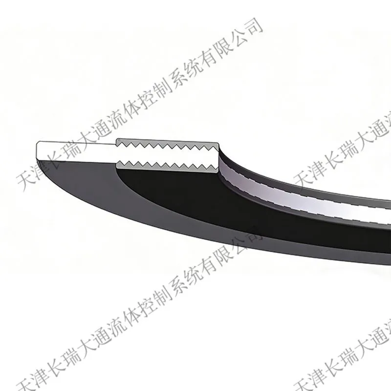 Композитная кампрофильная прокладка с металлическим сердечником