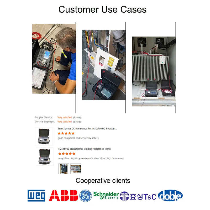 HZ-3110B Измеритель сопротивления постоянному току трансформатора
