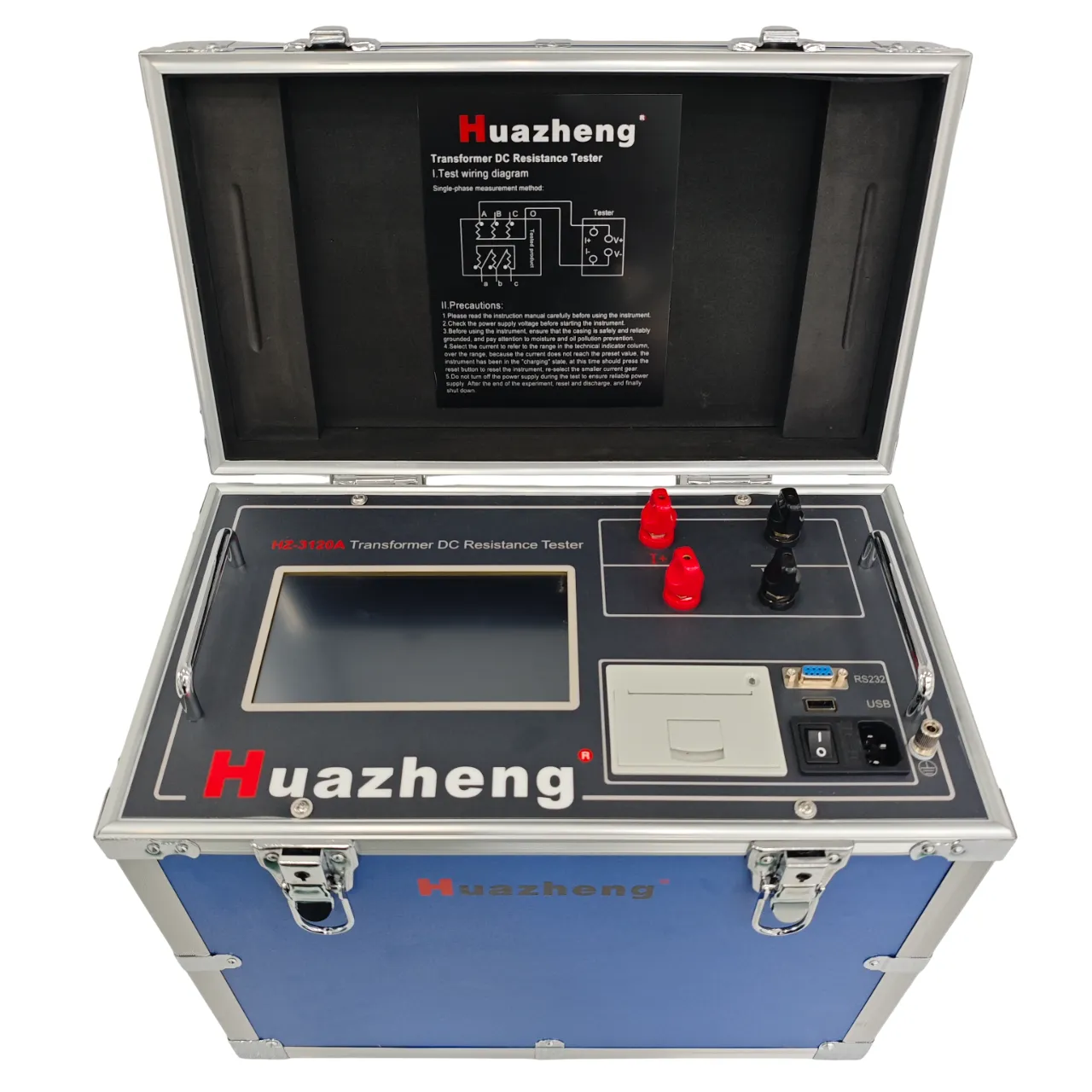 HZ-3120A Измеритель сопротивления обмоток трансформаторов постоянному току (20 А)