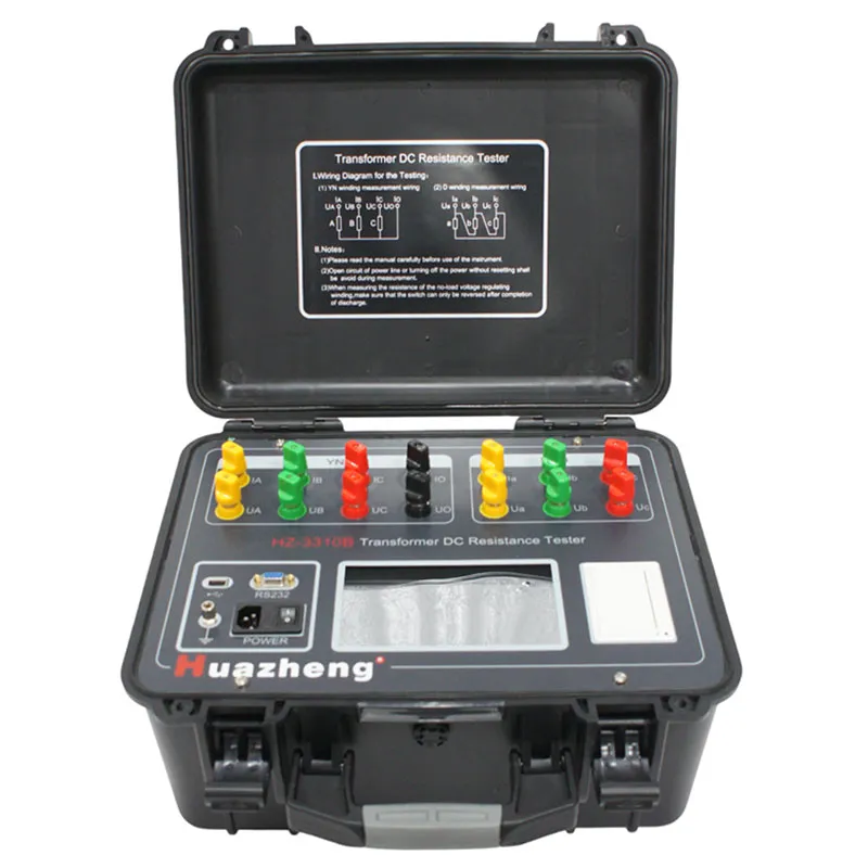 HZ-3310B Трёхфазный измеритель сопротивления постоянному току трансформатора