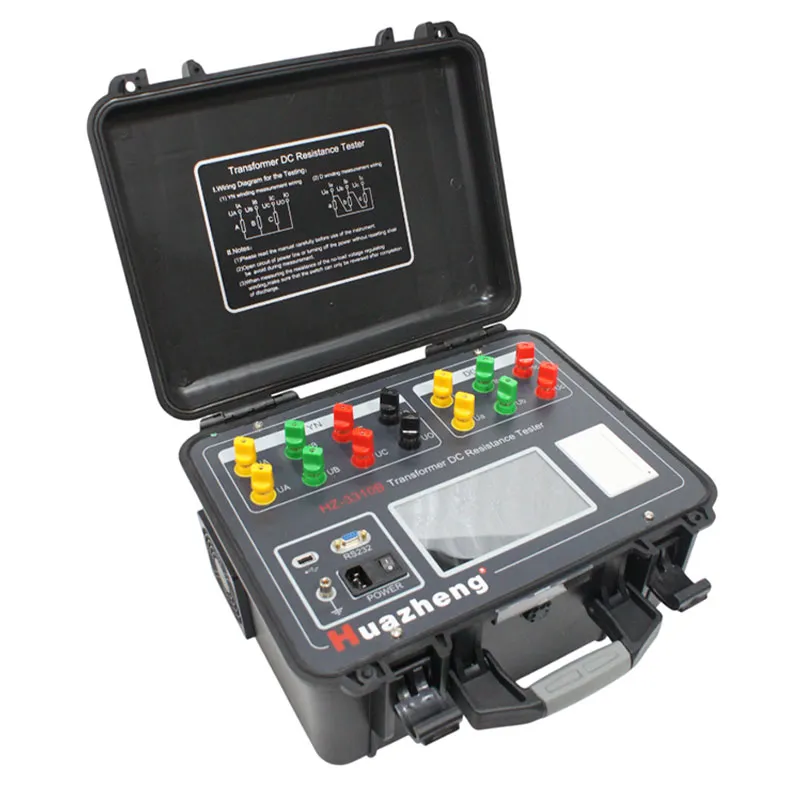 HZ-3310B Трёхфазный измеритель сопротивления постоянному току трансформатора