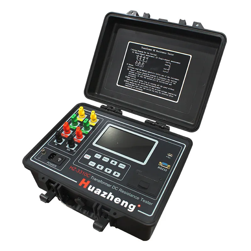 HZ-3310C Трёхфазный измеритель сопротивления постоянному току трансформатора