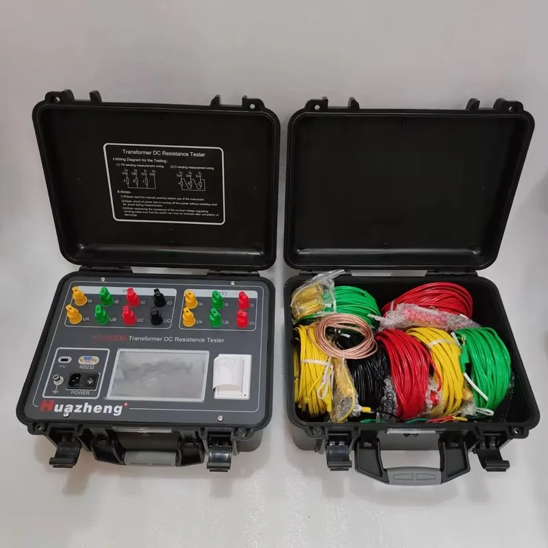 HZ-3320B 20A Трехканальный измеритель сопротивления обмоток трансформаторов постоянному току