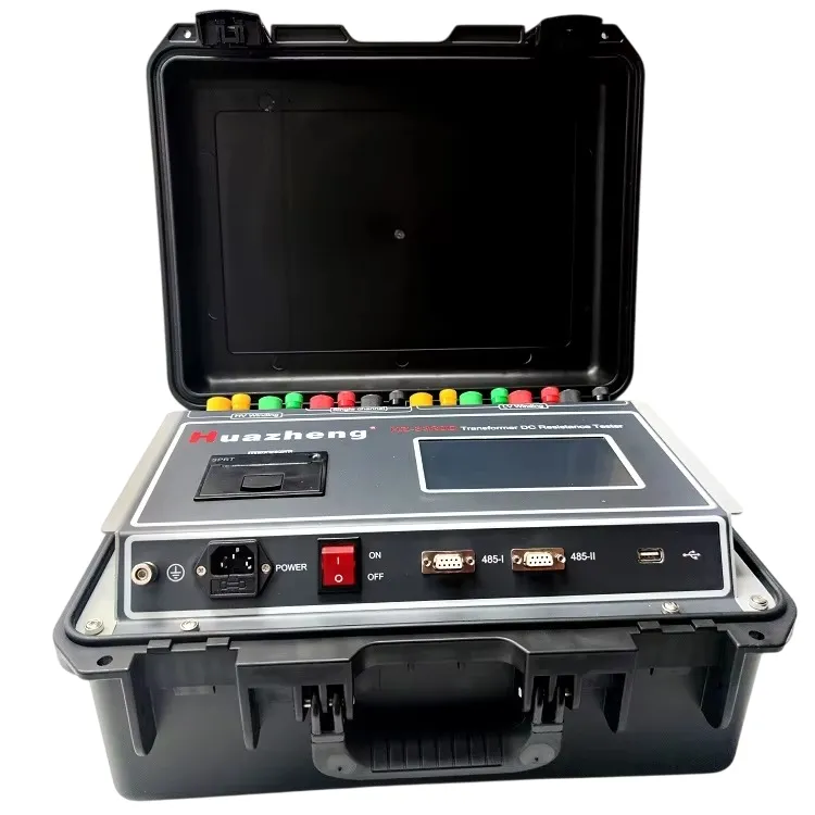 HZ-3320D 20A Трехфазный измеритель сопротивления обмоток трансформаторов постоянному току