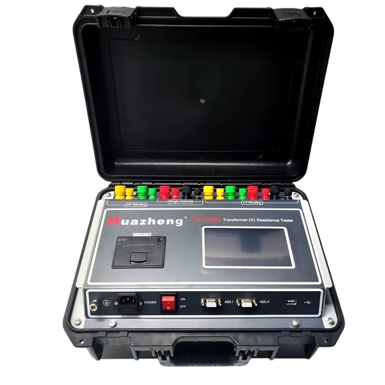 HZ-3320D 20A Трехфазный измеритель сопротивления обмоток трансформаторов постоянному току