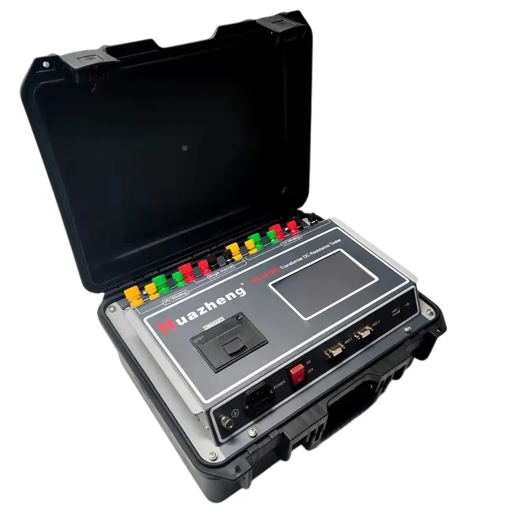 HZ-3320D 20A Трехфазный измеритель сопротивления обмоток трансформаторов постоянному току