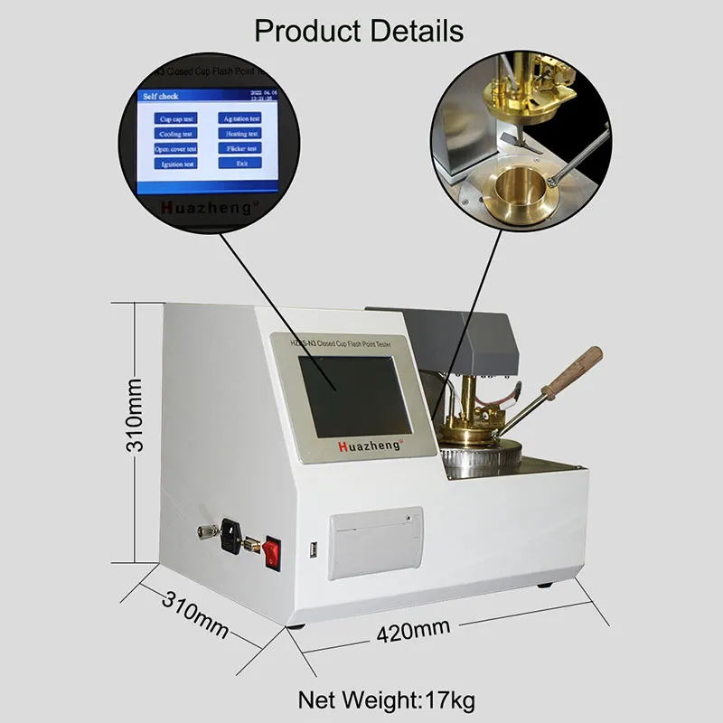 HZBS-3 Измеритель температуры вспышки в закрытом тигле