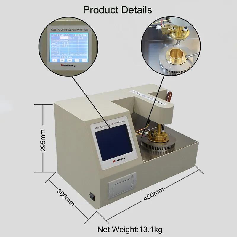 HZBS-X3 Измеритель температуры вспышки в закрытом тигле