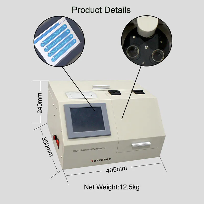 HZCS-3 Автоматический определитель кислотного числа