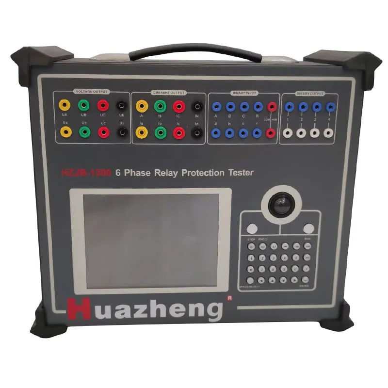 HZJB-1200 Шестифазный тестер релейной защиты