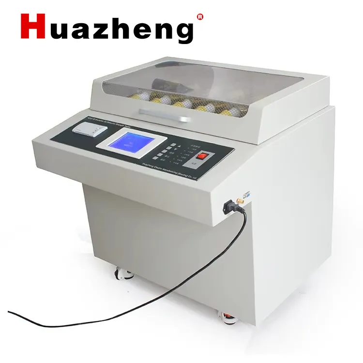 HZJQ-6 Автоматический тестер диэлектрической прочности изоляционного масла (трехчашечный)