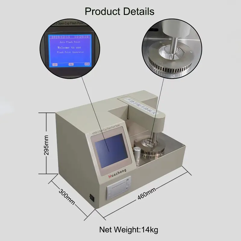 HZKS-3 Измеритель температуры вспышки в открытом тигле