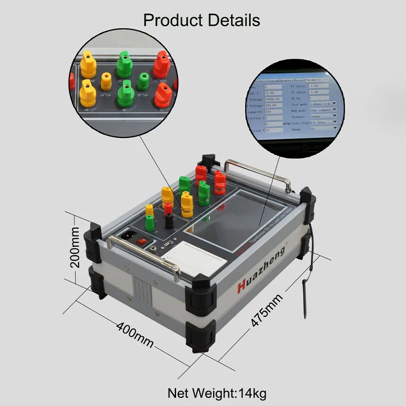 HZKZ-50A Тестер холостого хода и нагрузки трансформатора