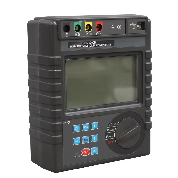 HZRC3000B Тестер сопротивления заземления и удельного сопротивления почвы