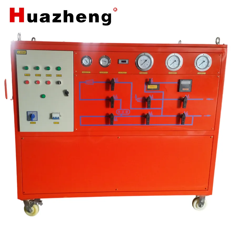 HZSF-1550 Установка для регенерации, очистки, заправки и откачки элегаза (SF6)