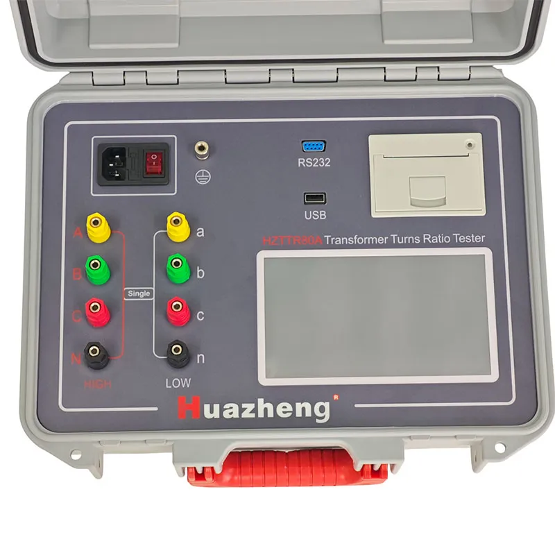 HZTTR80A Измеритель коэффициента трансформации трансформатора