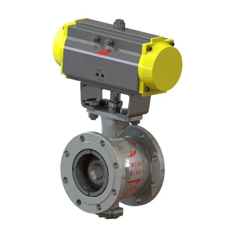 V-образные регулирующие клапаны серии 8H30