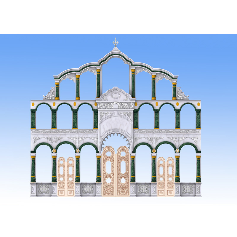 Scultura in marmo personalizzata per pareti di chiese