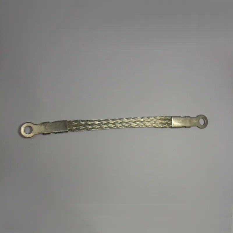 Заземляющая шина с двумя продольными штуцерами