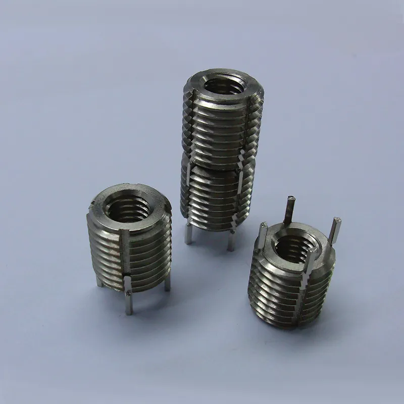 Самостопорящиеся резьбовые вставки из нержавеющей стали стандартного типа 