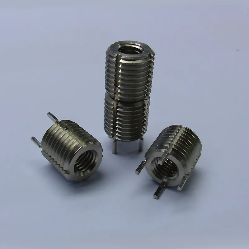 Самостопорящиеся резьбовые вставки из нержавеющей стали стандартного типа 