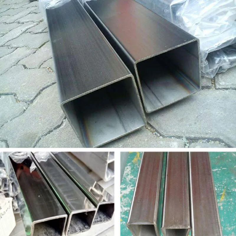 Профильная прямоугольная труба из нержавеющей стали