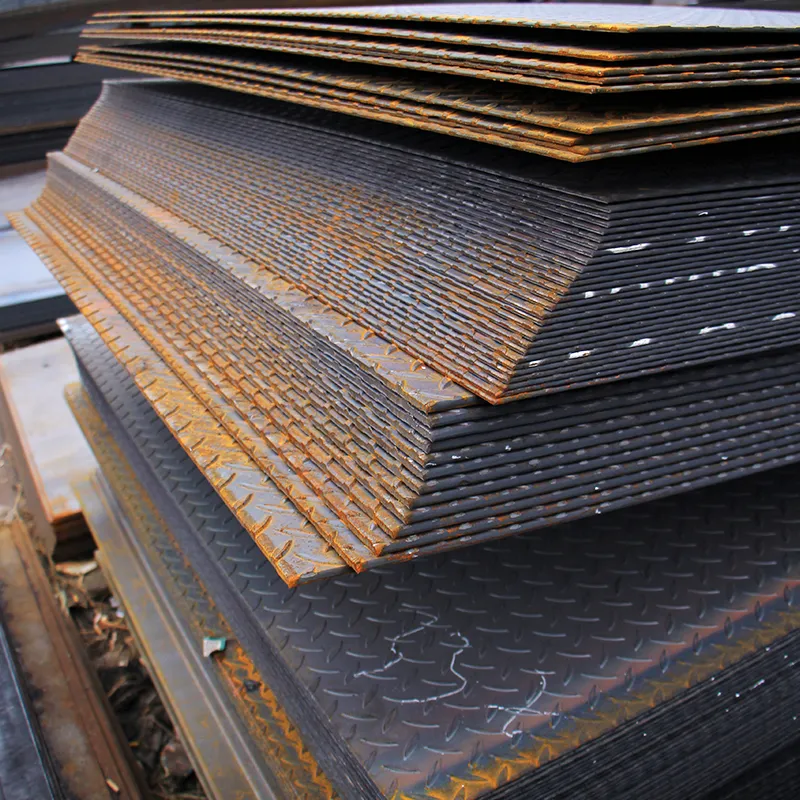 Рифлёный стальной лист