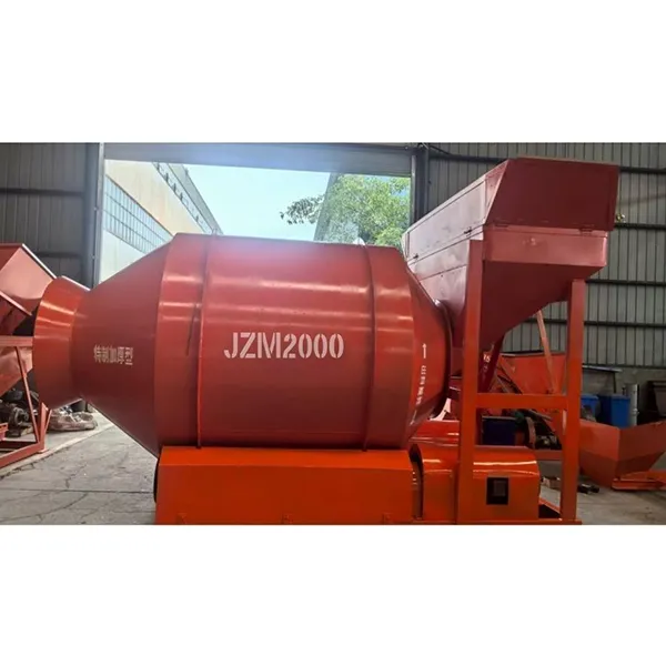 Бетоносмеситель со стационарной загрузочной воронкой JZM 2000