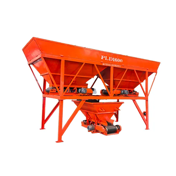 Двухбункерный дозатор инертных материалов PLD