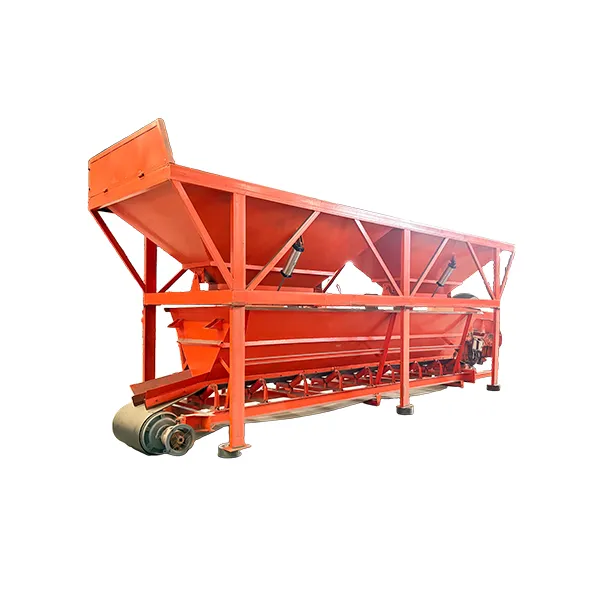 Моноблочный двухбункерный дозатор инертных материалов PLD