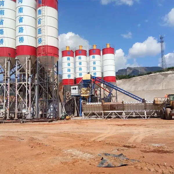 Установленные и завершенные объекты бетонных заводов Тэншэн