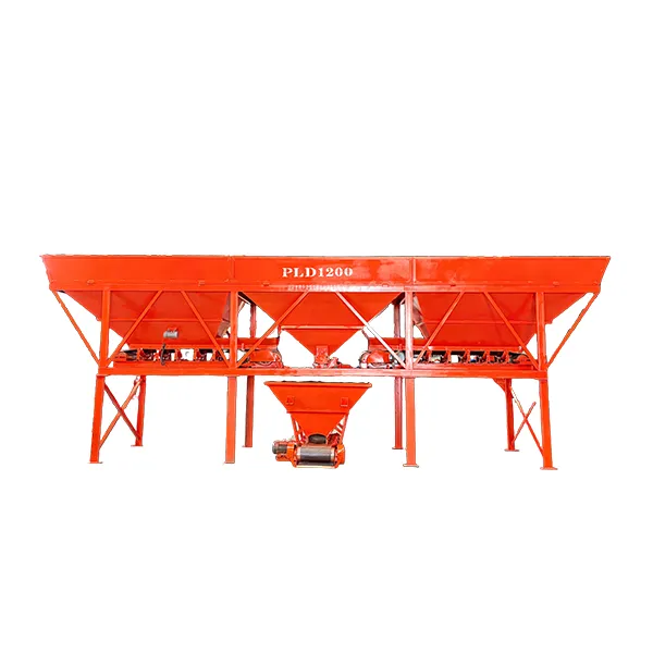 Трехбункерный дозатор инертных материалов PLD