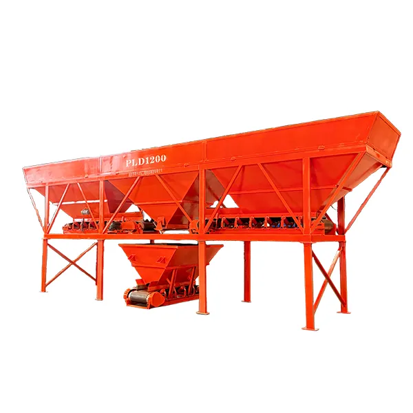 Трехбункерный дозатор инертных материалов PLD