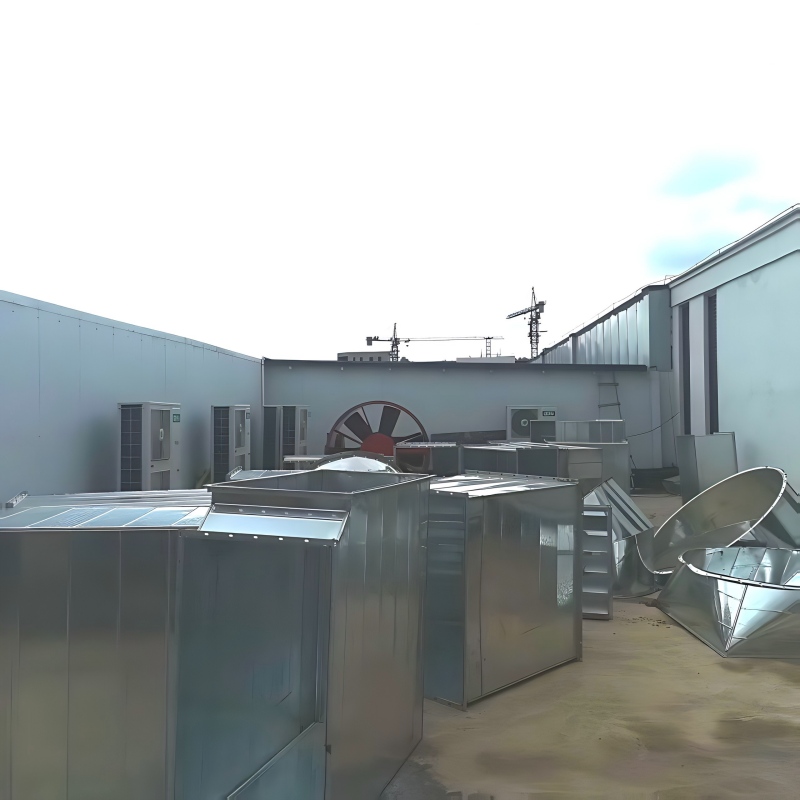 Фланцевые воздуховоды Kongde Trading Co-plate облегчают быструю установку вентиляционных систем.