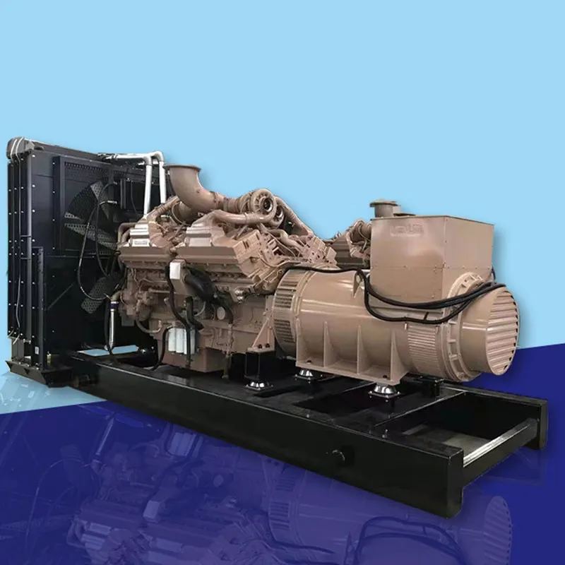 1660 кВт Импортная генераторная установка(Cummins) Канминсы QSK60-G4 с генератором Хэнцзю