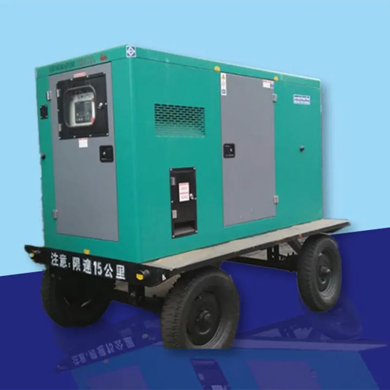 Бесшумна передвижная электростанция 50 кВт