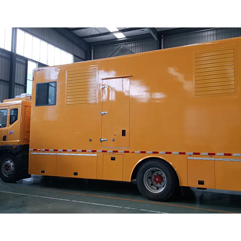 Грузовики для переносных электростанций