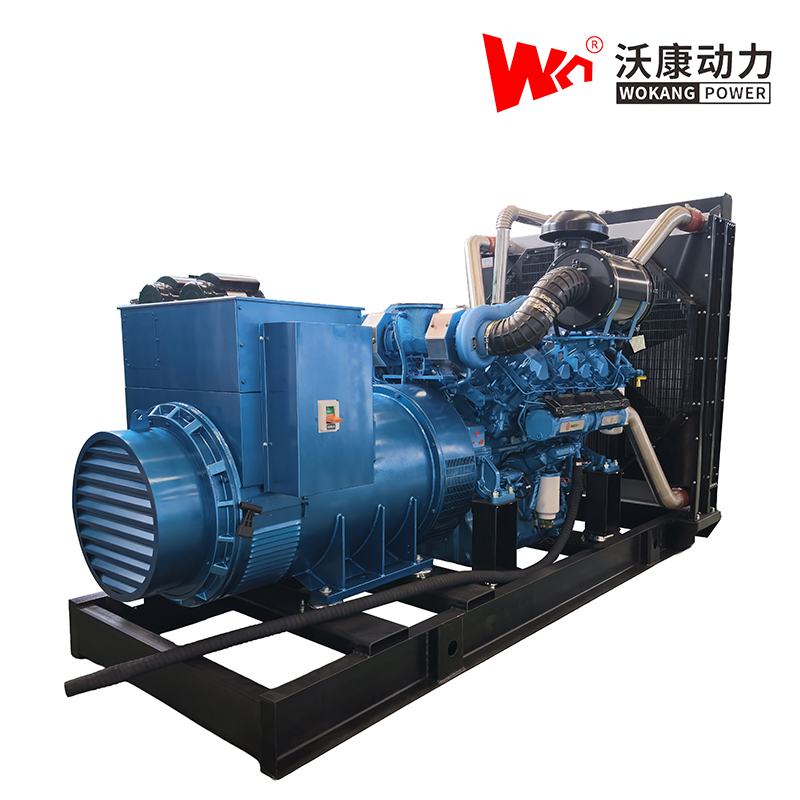 Дизельная электростанция Weichai 800 кВт открытого исполнения для строительства