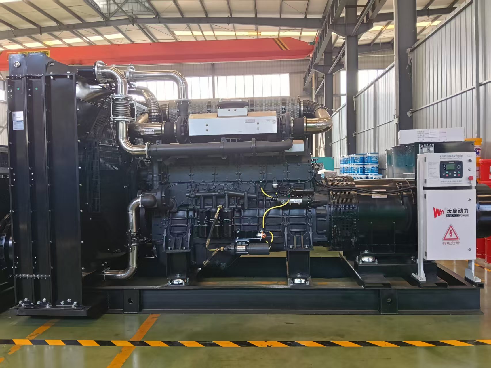 Дизель-генераторная установка Sichuan Wokangneng мощностью 1000 кВт Надежное энергоснабжение в условиях крайнего холода