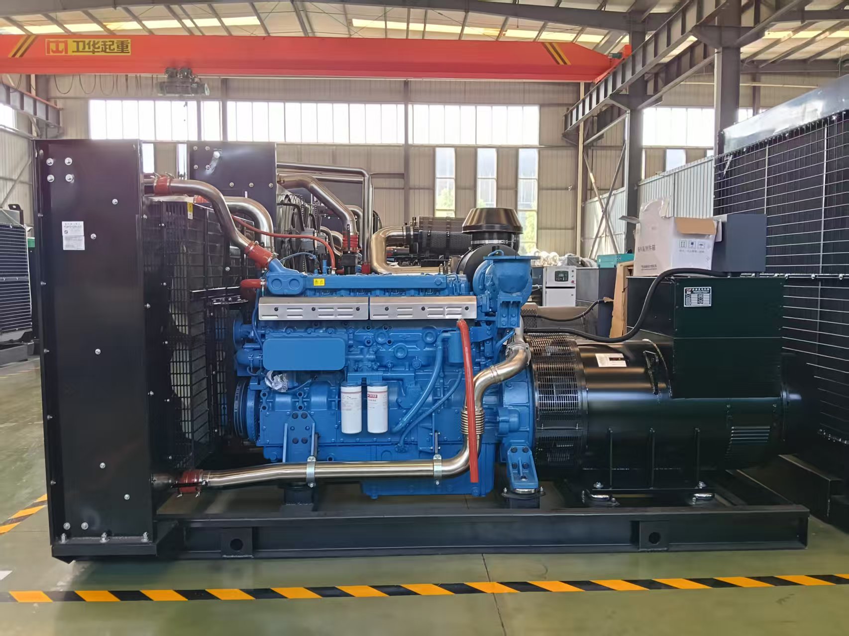 Дизель-генераторная установка ООО Сычуань Вокан Энергетические И Силовые Технологии мощностью 750 кВт Надежный источник энергии, созданный для суровых зим России